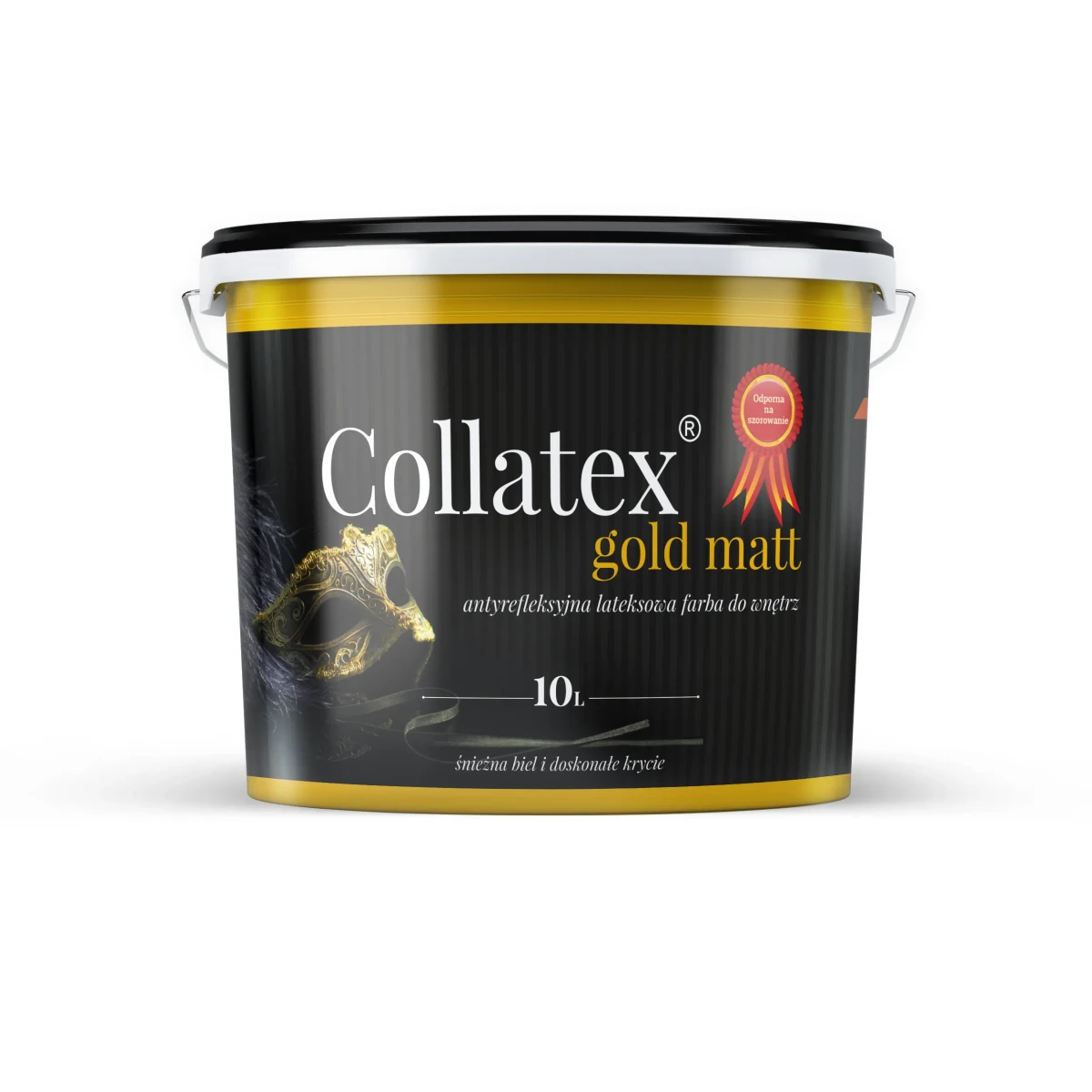 Gold collatex w opakowaniu 10L. Farba lateksowa