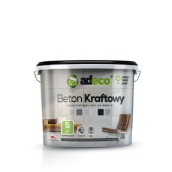 Beton architektoniczny do wnętrz w wiaderku 9 kg na 5 m²