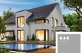 Farba na elewację w kolorze: 8-1-5
