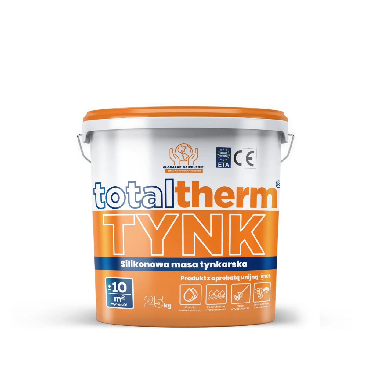 Baranek 1,5 mm totaltherm® tynk strukturalny na elewacje - tynk elewacyjny 25kg