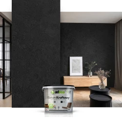 HIT! Beton Dekoracyjny BLACK do wnętrz. Mega wiaderko na 10 m² 