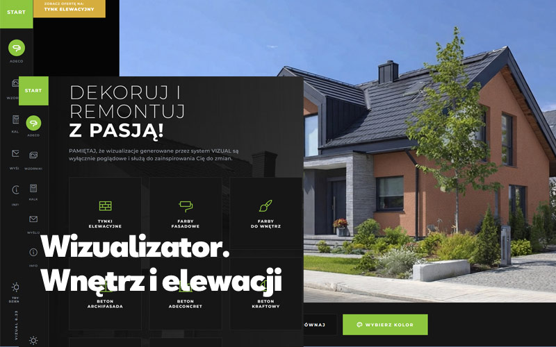 Wizualizator kolorów ADECO